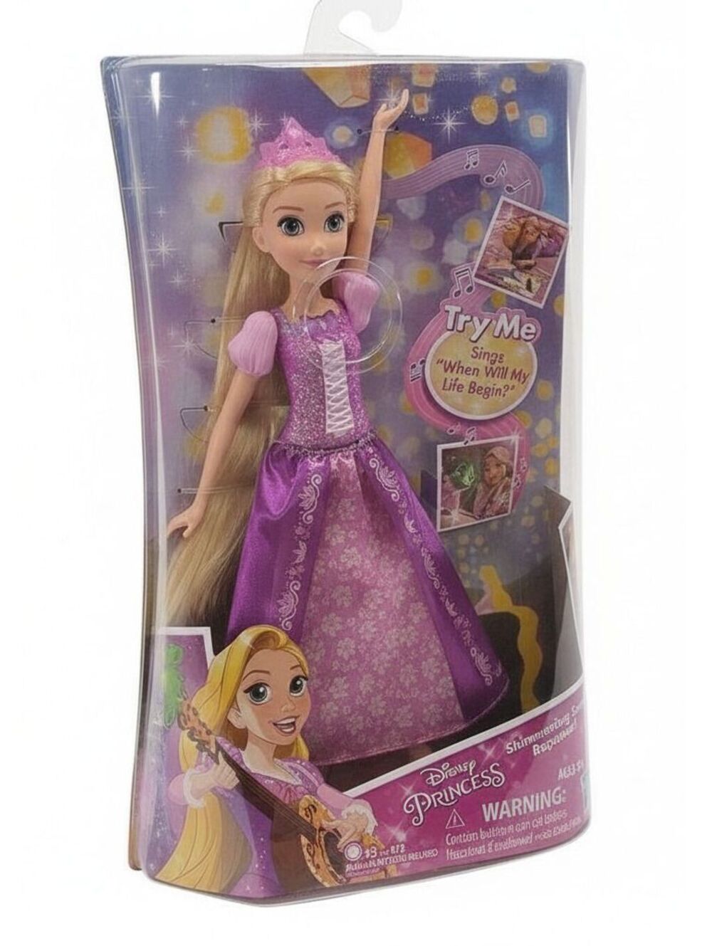 2018 Disney's Tangled Shimmering Song Rapunzel Doll by Hasbro NIB
